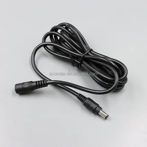SCONDAR 맞춤형 와이어 하네스 DC 전원 연장 케이블 남성 여성 5.5mm 2.1mm 잭 커넥터 코드 CCTV 카메라 LED 스트립 라이트용 - Product Image 6