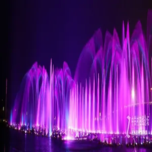 Chine usine approvisionnement coloré fontaines musique danse fontaine d'eau