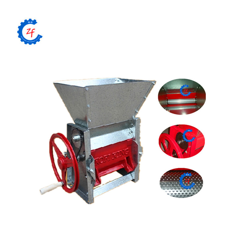 Лучшие продажи ручной тип небольшой свежий кофе Bean Huller машина