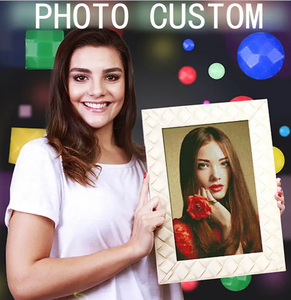 Personalizzato su misura foto DIY 5d Cprivate Pet Pet bambino regalo di nozze murale pittura diamantata per la decorazione della casa - Product Image 1