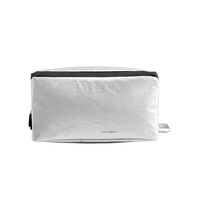 Bolsa de aseo de Venta caliente, bolsa de cosméticos Tyvek de viaje portátil, bolsa organizadora, bolsa de maquillaje