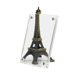 6x9cm Mini Magnetic Acrylic Refrigerator Sandwich Picture <strong>Frame</strong> for Fujifilm Instax <strong>Photo</strong> - Product Image 4