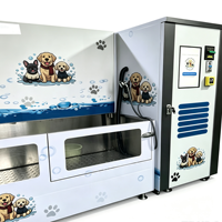 Station de lavage pour chiens à monnayeur, longue durée de vie, faible entretien, machine de lavage automatique pour chiens