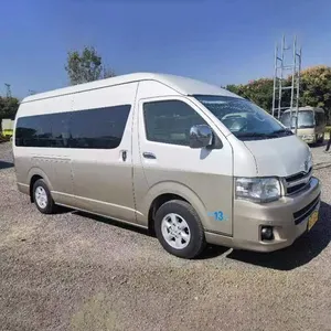 Ucuz Used kullanılan Toyota Hiace Mini otobüs 2018 ince durumda Toyota Hiace dizel En fırsat satılık otobüsler