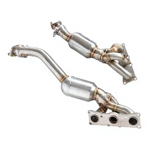 Vortex Stainless Steel Exhaust Header for BMW E63 E64 630i 3.0L N52 Performance Upgraded Manifold <b>Kit</b> - Product Image 1
