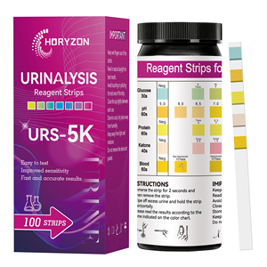 CE Approved Manual Urine Dipstick Test Kit URS-5 with 5 Parameters Plastic Urine Test Strips - Product Image 6
