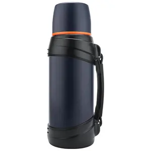 Flask Flask 2 Litre BPA Free Private Label Stainless Steel Double Wall Insulation Vacuum Travel Thermos Flask With Handle