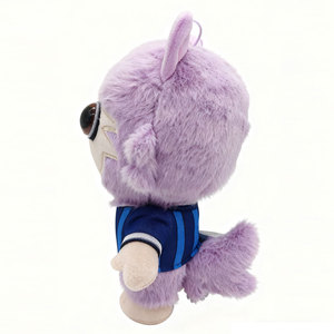 紫色のキツネのぬいぐるみブランド、ぬいぐるみ、ホリデーギフト、10CM、20CM、30CM、カスタムサイズ、カスタムぬいぐるみ、低MOQ - Product Image 3
