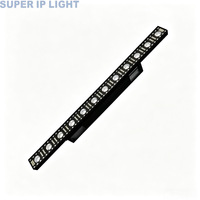 Barre lumineuse à matrice de points LED DMX 12 pièces avec effets de stroboscope RGBW et de poursuite de pixels pour bars, clubs et soirées