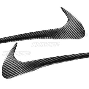 1 paire de couvre-phares en fibre de carbone véritable pour Subaru Impreza 9 2006-2007, garnitures de phares, autocollants de voiture - Product Image 3