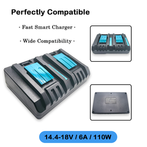 <span class=keywords><strong>Chargeur</strong></span> <span class=keywords><strong>universel</strong></span> de remplacement pour batterie au lithium 18650, compatible avec les outils de nettoyage portatifs (<span class=keywords><strong>aspirateur</strong></span> et souffleur de poussière) - Product Image 2