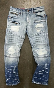 Fábrica de Ropa para Bebés Royal Wolf, Pantalones Vaqueros para Bebés, Pantalones Vaqueros para Niños, Pantalones Hip-hop para Niños, Pantalones Vaqueros Rotos para Niños - Product Image 5