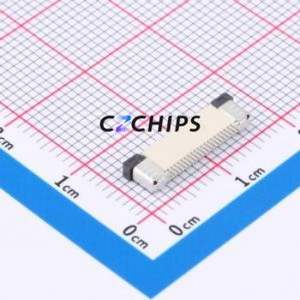 <b>FPC</b>-0.5AX-20PWCR-H20 FFC/<b>FPC</b> Connector SMD,P=0.5mm,Horizontal Mount Connector Drawer Type Bottom Contact 20P 0.5mm - Product Image 2