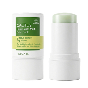Bálsamo Multiusos OEM de Marca Privada con Cactus para Alivio de Poros, Barra Refrescante de Escualano, <span class=keywords><strong>Hidratante</strong></span> Facial, Control de Grasa, Suavizante para el Cuidado de la Piel - Directo de Fábrica - Product Image 1