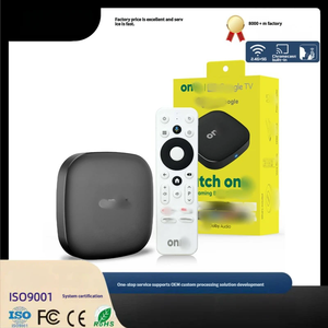 Onn 4K Plus Android 14 Smart TV Box 4K Quad Core Set-Top Box Conectividad 5G 2GB RAM Control Remoto por Voz para Reproductor de Medios en Streaming - Product Image 1