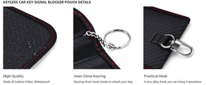 Funda Bloqueadora de Señal para Llaves de Coche al por Mayor, Bolsa de Bloqueo de Señal sin Llave, Accesorios - Product Image 6