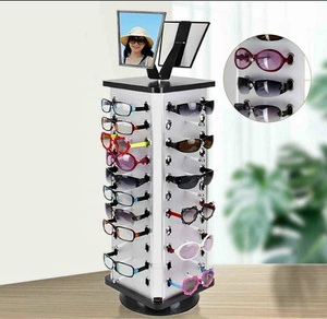 カスタムデザインで自立型レイバンサングラス用ディスプレイスタンドを