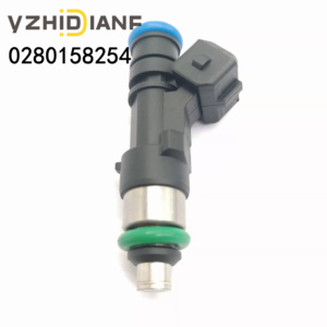 Boquilla de inyector automático OEM al por mayor, inyector De Combustible de 0280158254 a 2011, para <span class=keywords><strong>Ford</strong></span> <span class=keywords><strong>Fiesta</strong></span> 1.6L I4, para <span class=keywords><strong>gasolina</strong></span>, 2017- - Product Image 1