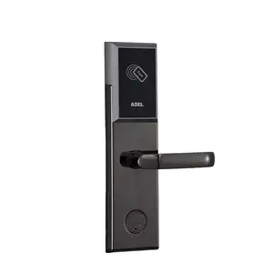 Stainless Steel Smart Keyless Card Electronic Key Access Control Rfid Hotel Door Lock For Hotel