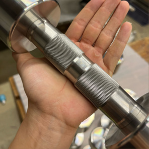 Tạ tay thép không gỉ 304 nguyên khối, không mạ, nhà máy sản xuất trực tiếp, thiết bị thể dục bằng thép không gỉ chuyên nghiệp - Product Image 3