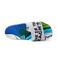 Vente en gros usine chinoise – Claquettes personnalisées à faible MOQ, chaussures de sport d'été, claquettes personnalisées avec logo, unisexe pour activités de plein air