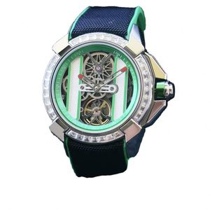 Montre mécanique squelette automatique Collection 2026 avec verre saphir durable et options multicolores - Product Image 3