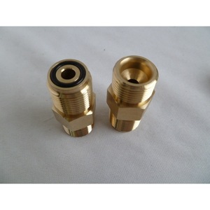 Cylinder Adapter External G58 To External G58 Copper With Sealing Ring For Firefighting Equipment - Product Image 4