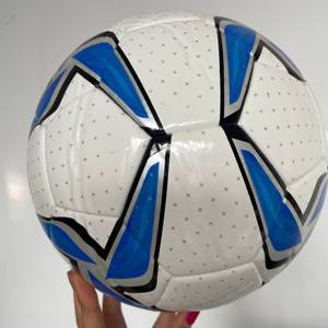 Balón de Fútbol de PU Cosido a Máquina, Ecológico, para Adultos, Escuela Secundaria, Entrenamiento y Competición Infantil - Product Image 1