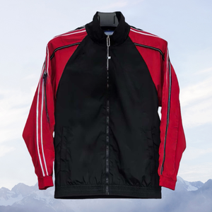 新款男式足球衫拉链防水透气短袖 100% 涤纶圆领四季训练刺绣 - Product Image 3