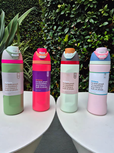Vibrante Botella Deportiva de Acero Inoxidable OWL Multicolor, Termo Ergonómico de Fácil Agarre para Niños, Adolescentes y Atletas - Product Image 3