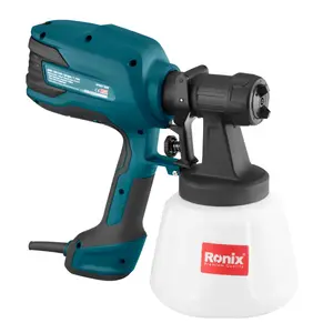 Ronix 1340 hot selling 450W 900ML Excellent Atomization Quality Hvlp Spray Gun Painter Tools