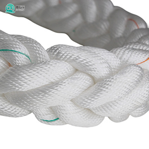 <span class=keywords><strong>Corde</strong></span> marine en polypropylène multifilament blanc souple à haute résistance à la rupture, 12 brins torsadés, fabricant de cordes - Product Image 3