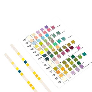 Aotetec 14-Item Urine <b>Test</b> Strip 25 Strips Multi-Function <b>Analysis</b> For Health Monitoring - Product Image 2