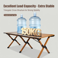 Table pliante en aluminium pour le camping