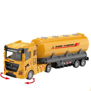 MSChildren's Control remoto Inertia Truck Excavator Diecast Plastic Engineering Vehicle Toy para niños Vehicle Simulation Toy - Product Image 1