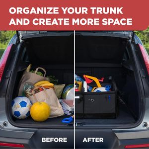 Caja de Almacenamiento <span class=keywords><strong>Plegable</strong></span> para <span class=keywords><strong>Coche</strong></span> de Gran Capacidad, para Camping al Aire Libre - Product Image 5