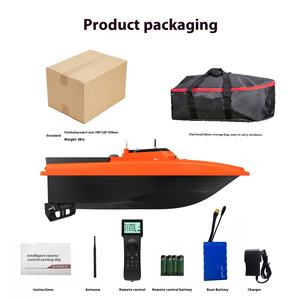 Nouveau bateau <span class=keywords><strong>de</strong></span> pêche en plastique 12 volts haute vitesse et haute puissance avec double antenne, pour la distribution automatique <span class=keywords><strong>de</strong></span> leurres artificiels à grande échelle - Product Image 4