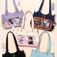 En stock Anime Love and Deepspace Sylus Xavier Rafayel Zayne Caleb Periphery Cosplay Itabag Sac à main pour femmes Cadeaux pour étudiants et fans