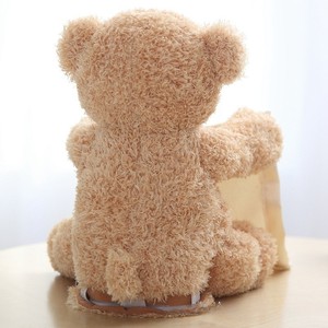 Oso de Peluche Interactivo con Certificado CE CPC, Logotipo Personalizado, Peluche Súper Suave de 30 cm, Juguetes de Peluche OEM ODM, Proveedor Integral - Product Image 3