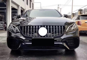 ชุดแต่งรอบคันสำหรับรถยนต์เมอร์เซเดส-เบนซ์ E-Class W213 ปี 2016-2020 เปลี่ยนเป็นสไตล์ E63 <span class=keywords><strong>AMG</strong></span> พร้อมกระจังหน้า ABS และท่อไอเสีย - Product Image 2