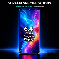 Écran de téléphone portable compatible avec Vivo V11 Pro X23 V1809A V1824A 6,33 pouces 540 x 1170 TFT LCD d'usine