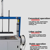 Machine pneumatique de cerclage de compression de bâche/tissu/vêtements/sac tissé