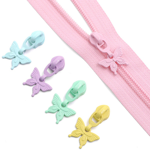 Deslizador de Cremallera Metálico con Logotipo Personalizado, Diseño de Fábrica, Lindo Tirador de Cremallera con Forma de Oso y Mariposa para Ropa y Bolsos - Product Image 3