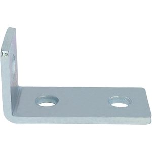 Soporte de Esquina Triangular MISA MISA07 de 5 mm, Acero al Carbono, Zincado, Limpieza con Ácido, para Conector de Marco de 1-5/8 Pulgadas - Product Image 4
