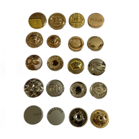 Boutons en alliage de zinc personnalisés pour denim, rivets 10 mm, grands boutons à pression, tige argentée, cœur creux, strass, chemise, veste, étoile