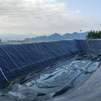 Membrana Geomembrana de HDPE Anti-UV de 1.5 mm para Proyectos de Lagos y Estanques Artificiales