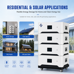 แบตเตอรี่เก็บ20kW พลังงานแสงอาทิตย์48โวลต์ LiFePO4แบตเตอรี่ลิเธียม15kW 314Ah 280 51.2โวลต์ - Product Image 4