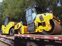 Nouvelle rouleuse vibrante à double tambour LTC210 de 10 tonnes, machine de nivellement et de compactage, moteur hydraulique complet