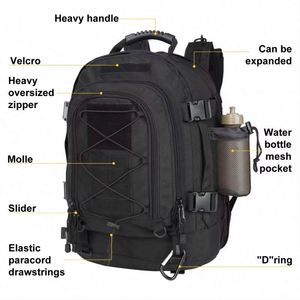 Sac à dos imperméable 600D grande capacité, extensible sur 3 jours, pour activités de plein air, échantillon gratuit - Product Image 4
