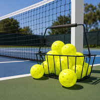 Offre Spéciale : Balles de Pickleball d'extérieur en PP, 26 trous, en plastique durable, pour l'entraînement, les matchs et la vente en gros